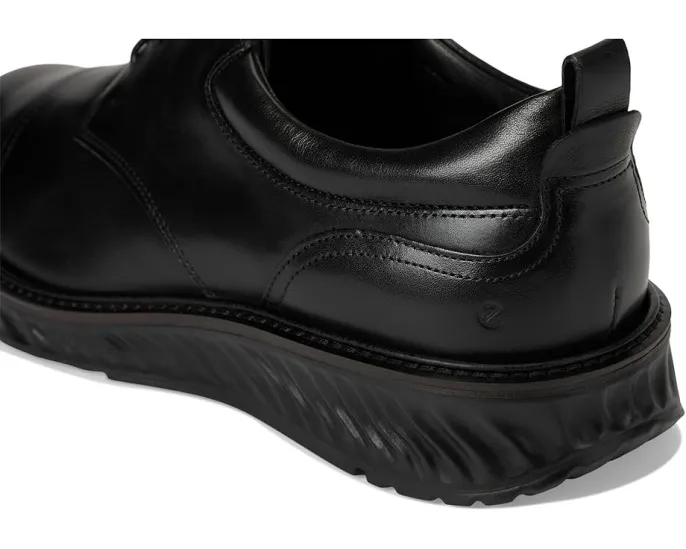 Туфли ECCO ST.1 Hybrid Cap Toe Oxford на шнуровке черные