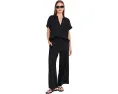 Топ Faherty Dune Cotton Gauze Zoe с воротником поло
