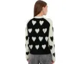 Кардиган AllSaints Scatter Heart Cardi с принтом в виде сердец