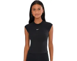 Топ Nike Sportswear Chill Knit Rib с коротким рукавом и ребристым узором