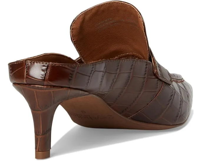 Мюли Seychelles Stunner из кожи под крокодила с пенни-лофер деталями