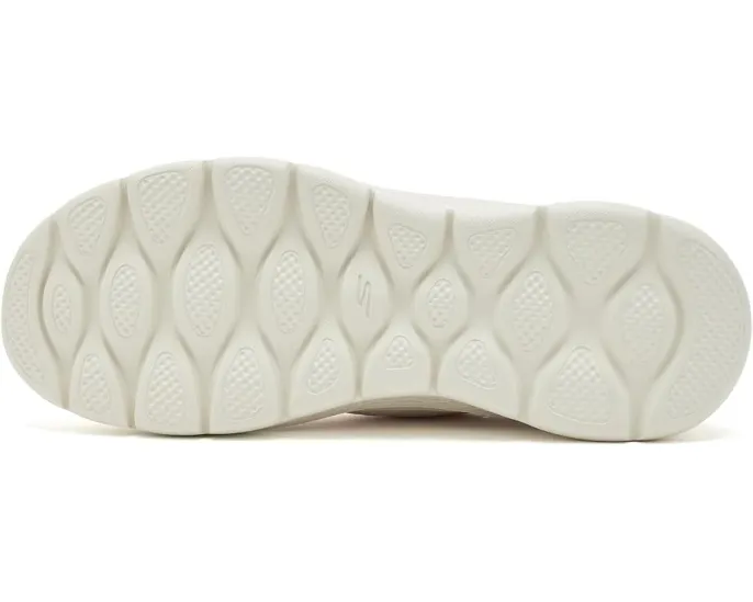 SKECHERS Performance Go Walk Flex Lily Rose с эластичными шнурками и сетчатым верхом