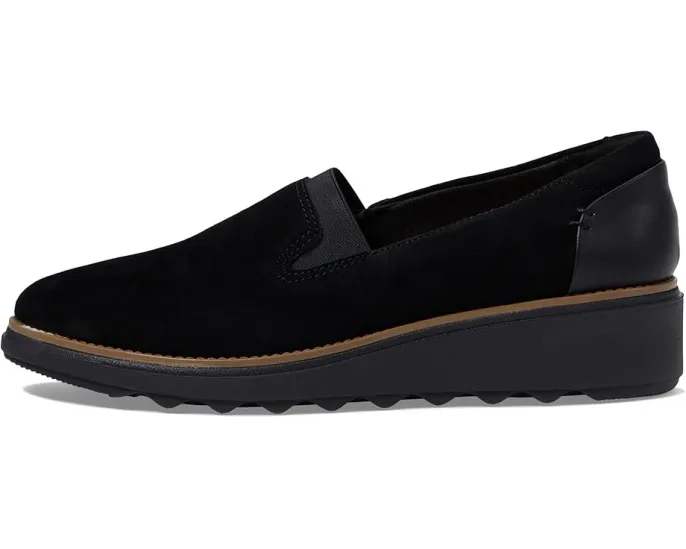 Мокасины Clarks Sharon Dolly без шнуровки с технологией Cushion Soft