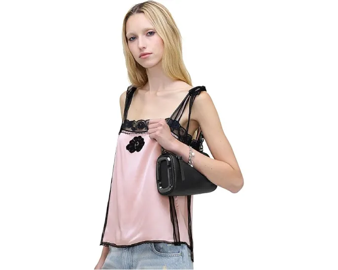 Сумка через плечо Marc Jacobs The Snapshot из мягкой зернистой кожи