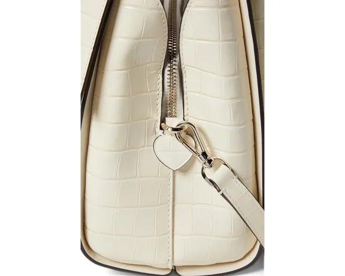 Средняя сумка-кроссбоди Kate Spade New York Knott из кожи с тиснением под крокодила