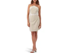 Мини-платье Grasse с запахом на шее и разрезами от Trina Turk