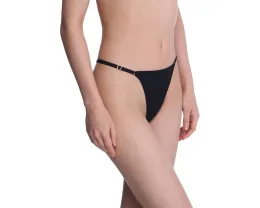 Стринги Natori Verge Adjustable String с хлопковой вставкой и регулируемыми бретелями