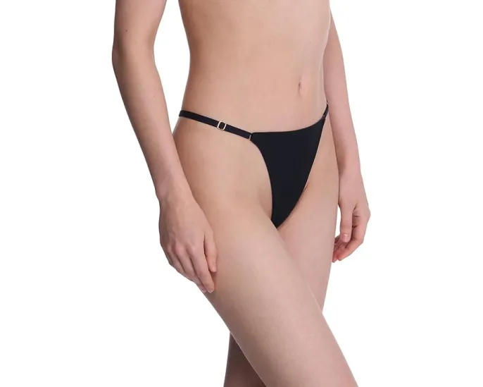 Стринги Natori Verge Adjustable String с хлопковой вставкой и регулируемыми бретелями