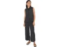 Укороченные широкие брюки Eileen Fisher Petite из органического льна