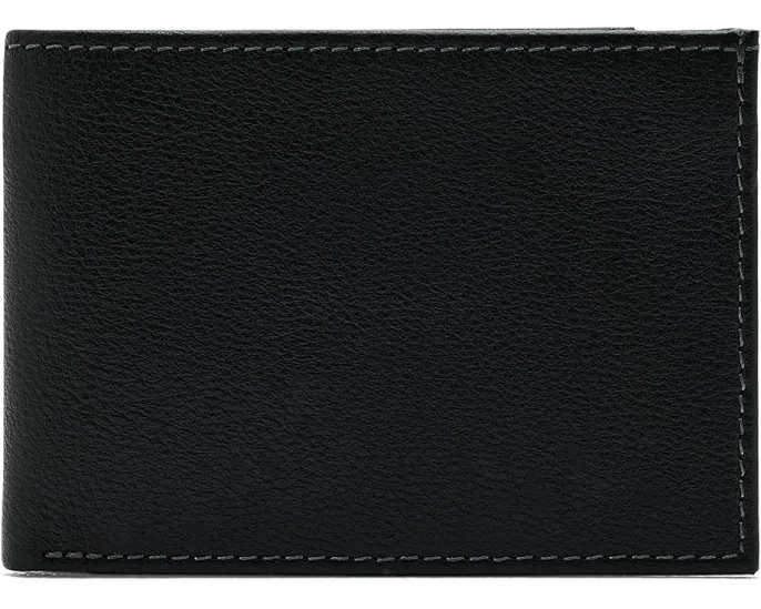 Кожаный бумажник Boconi Garth Slimster Bifold с RFID защитой