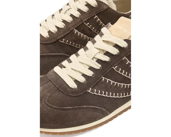 Кроссовки богемные Vince Oasis Runner Boho с замшевым верхом