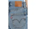 Шорты Levi's® Premium Ribcage Short Zip с высокой посадкой и застежкой-молнией