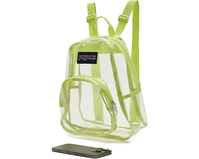 Мини рюкзак JanSport Clear Mini Pack компактный для быстрого досмотра