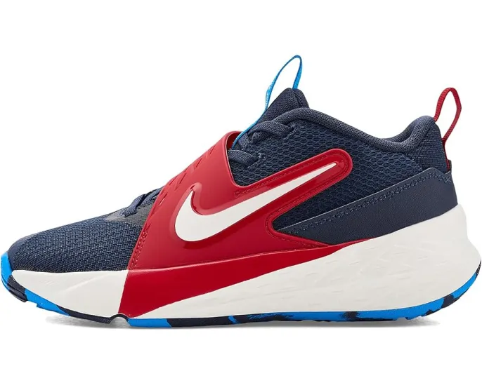 Баскетбольные кроссовки Nike Kids Team Hustle D 12 с эластичными шнурками