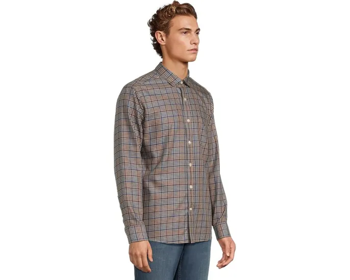Сорочка Johnston & Murphy Non-iron с технологией немнущейся ткани и контрастными деталями