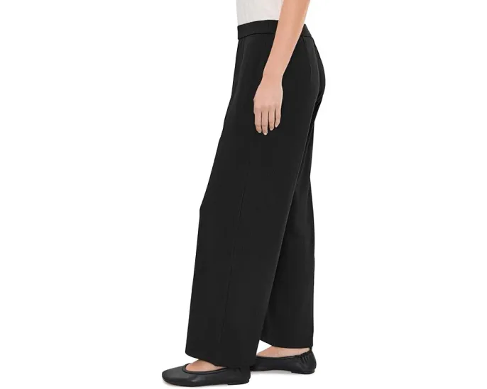 Широкие брюки Eileen Fisher с резинкой из ребристого трикотажа