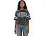 Укороченная футболка NFL Las Vegas Raiders с блестками Junk Food Clothing