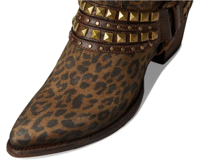 Corral Boots ботинки Z2027 с принтом леопард и молнией