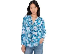 Блуза Elsa Top из шелка Lilly Pulitzer