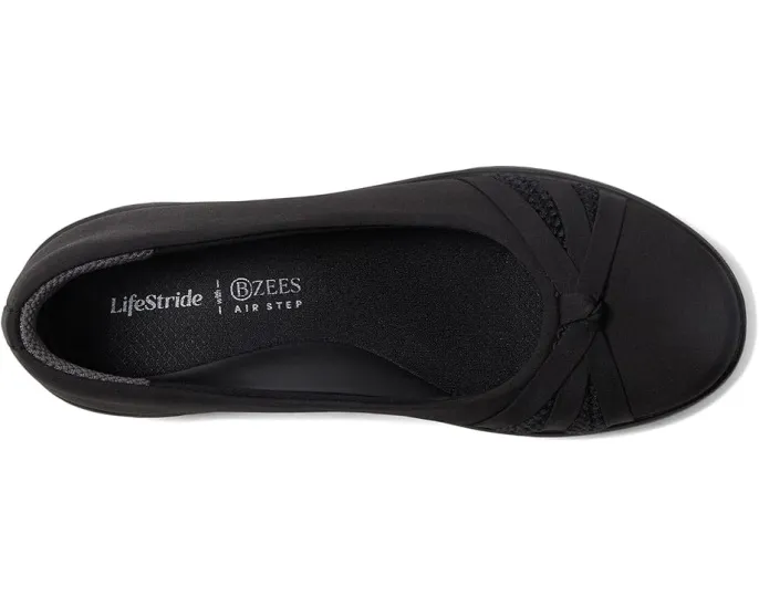 Балетки LifeStride Gem Knot с узлом и технологией Air Step из переработанных материалов