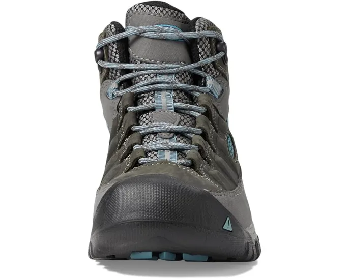 KEEN Targhee III Mid Waterproof треккинговые ботинки Magnet Atlantic Blue