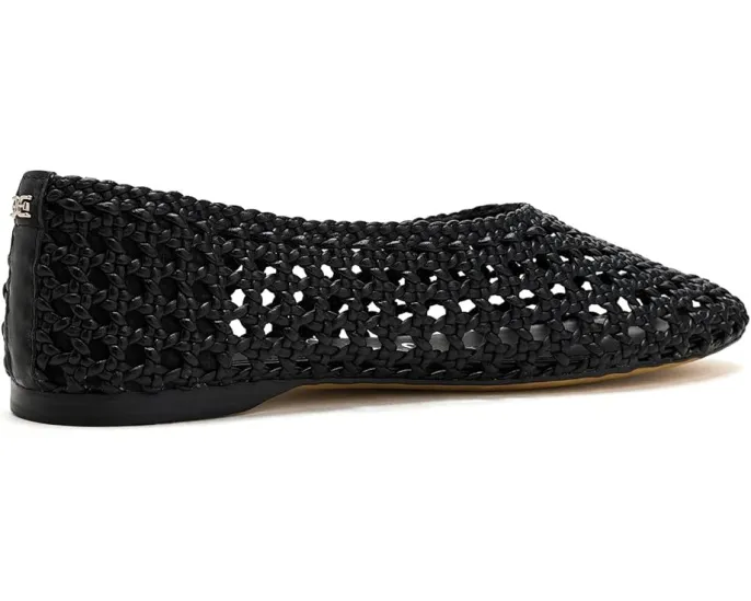 Балетки Sam Edelman Shira с плетеной кожей и квадратным носком