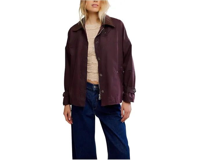 Куртка Free People We The Free Cori Waxed из вощеного хлопка