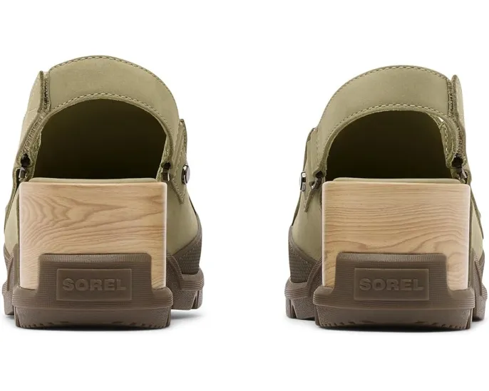 Клоги SOREL Roam’N Clog RBR из гладкой кожи с регулируемой липучкой