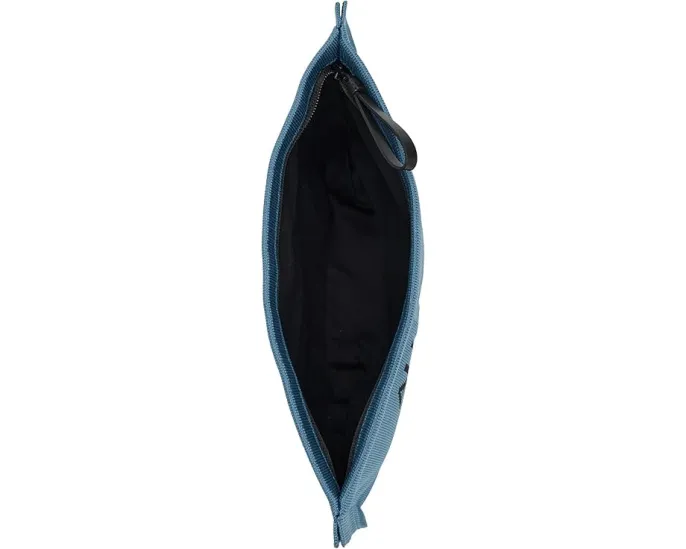 Клатч AllSaints Izzy Steel Blue из переработанного полиэстера