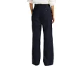 Широкие брюки из льна с эластичным поясом от Lauren Ralph Lauren