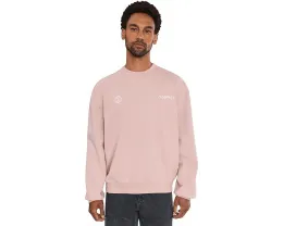 Свитшот AllSaints Emblem Crew с принтом из органического хлопка