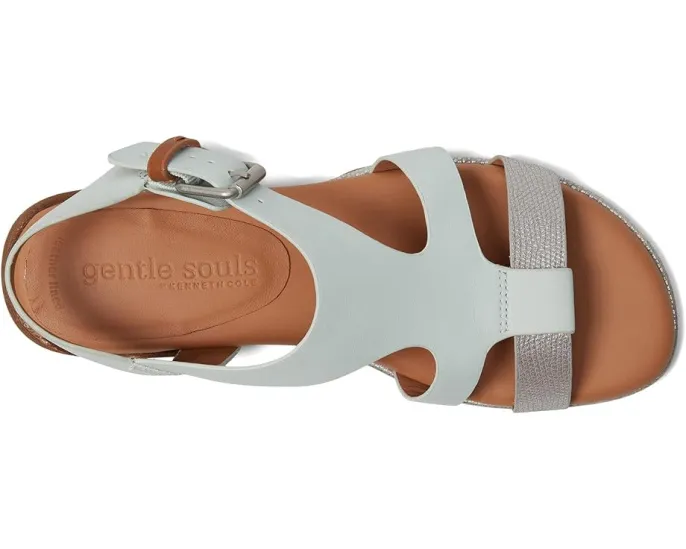 Сандалии Gentle Souls Haisley с регулируемой пряжкой на заднем ремешке