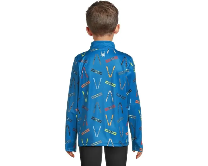 Легкая флисовая кофта Spyder Kids International 1/2 Zip с защитой UPF 50+ для малышей