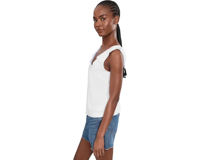 Bow Strap Linen Top