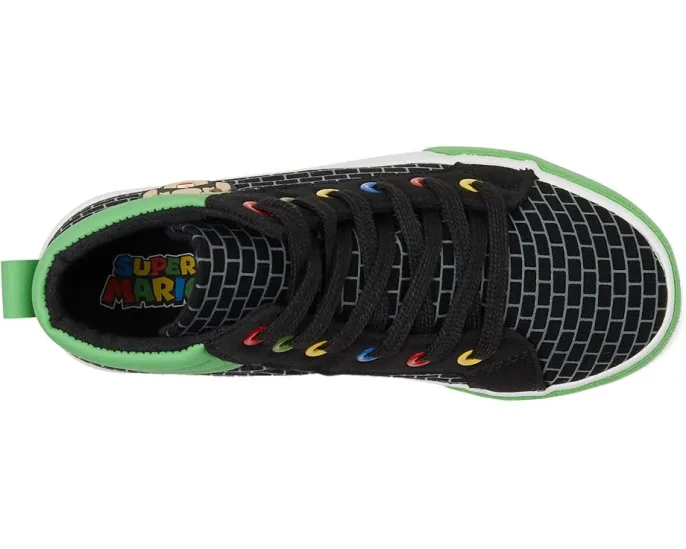 Кроссовки Ground Up Super Mario High Top для детей с принтом
