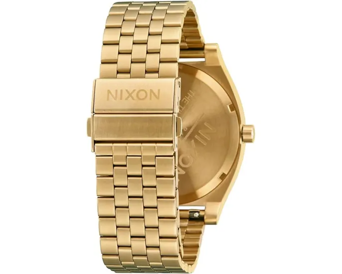 Часы Nixon Time Teller Solar из нержавеющей стали с японским кварцевым механизмом