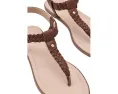 Сандалии Genevive Journee Collection с переплетением и пряжкой