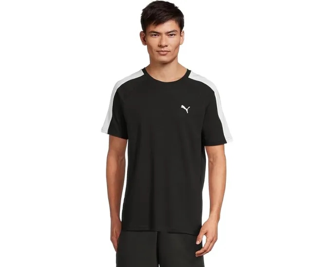 Футболка PUMA T7 Classics с логотипом и ретро-вставками