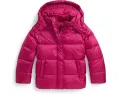 Пуховая куртка с капюшоном Metallic Down от Polo Ralph Lauren Kids для старших детей