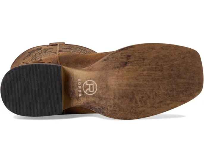 Ковбойские сапоги Roper Bailey Laser с лазерной гравировкой и квадратным носком