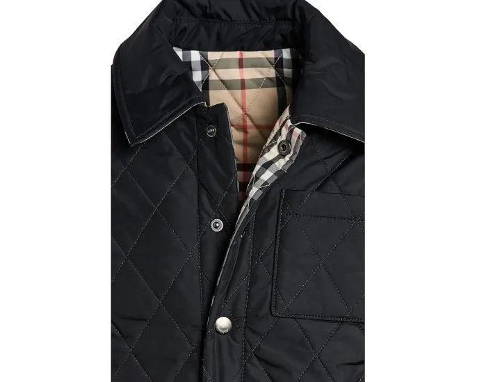 Куртка Theo от Burberry Kids с воротником для детей