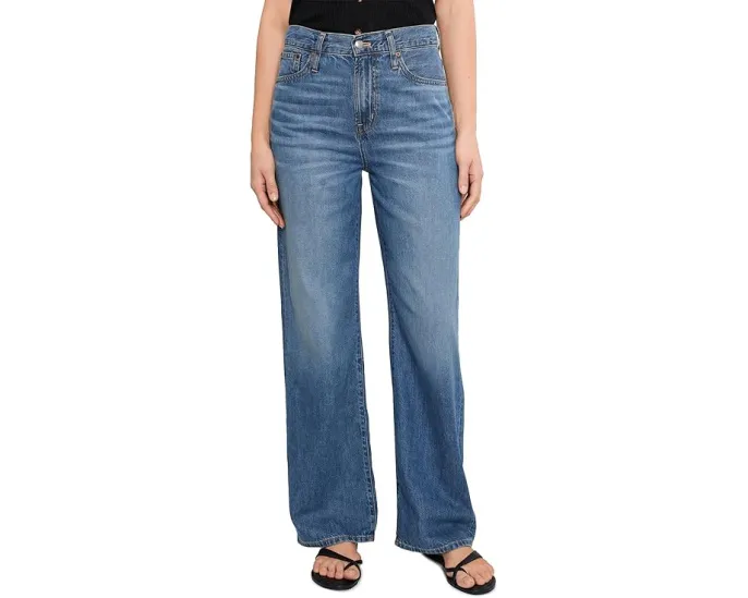 Джинсы Airy Perfect Vintage Wide Madewell широкие свободные Solstice Wash