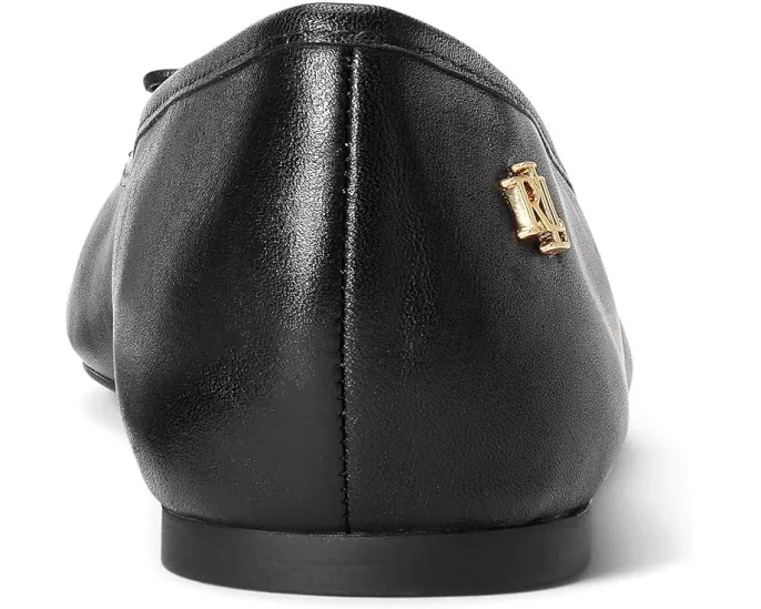 Балетки Jayna Flat от Lauren Ralph Lauren с бантом и металлическими деталями