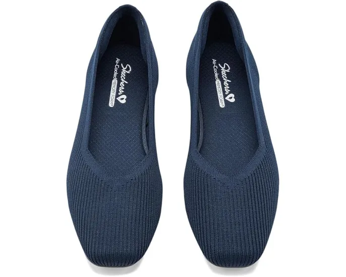 SKECHERS Cleo Square с облачным комфортом и дышащим верхом из сетки