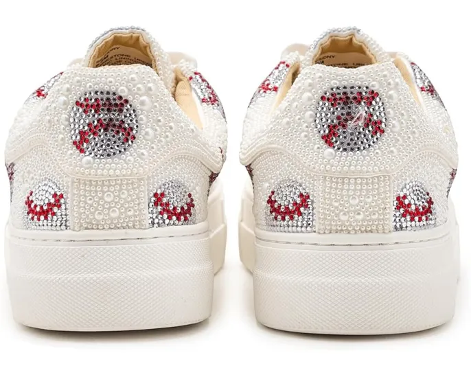 Кроссовки Blue by Betsey Johnson Sidny с верхом, украшенным стразами