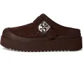Мюли Mellow на платформе с подкладкой из овчины и фурнитурой Double T Tory Burch