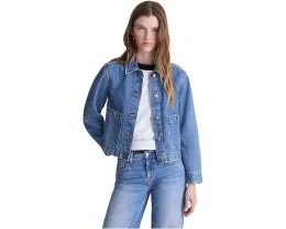 Джинсовая куртка Madewell Denim Chore Jacket с накладными карманами