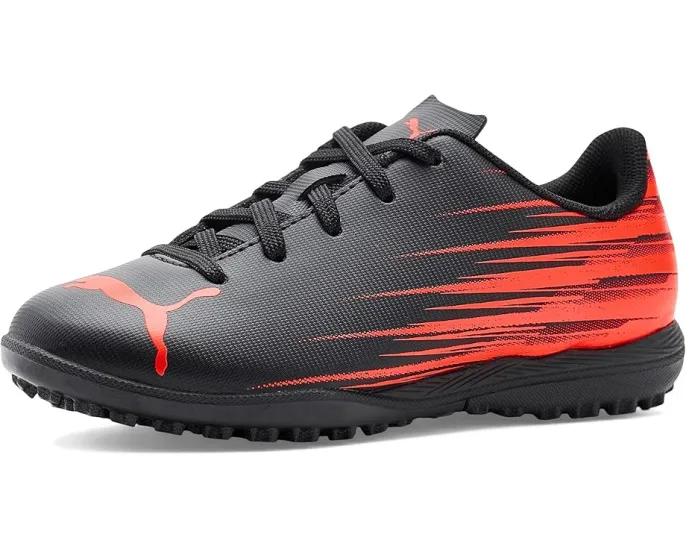 Детские футбольные бутсы PUMA Attacanto для искусственного газона с переработанными материалами