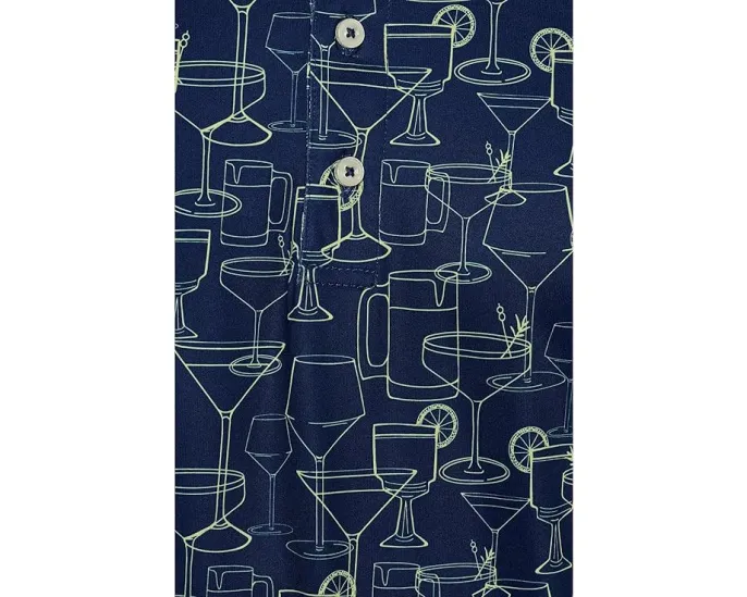 Поло Chubbies The Shake And Stirs с защитой UPF 50+ и эластичной тканью