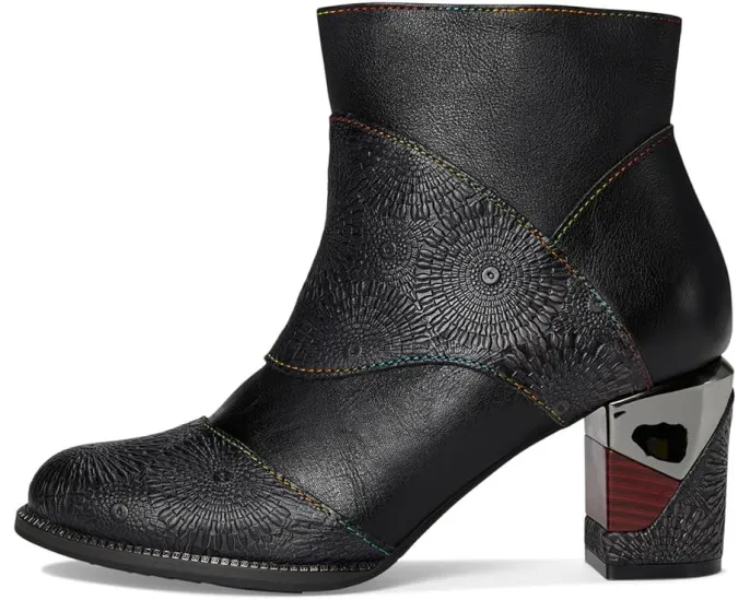 Ботильоны Topanga от L'Artiste by Spring Step с тиснением под фейерверк